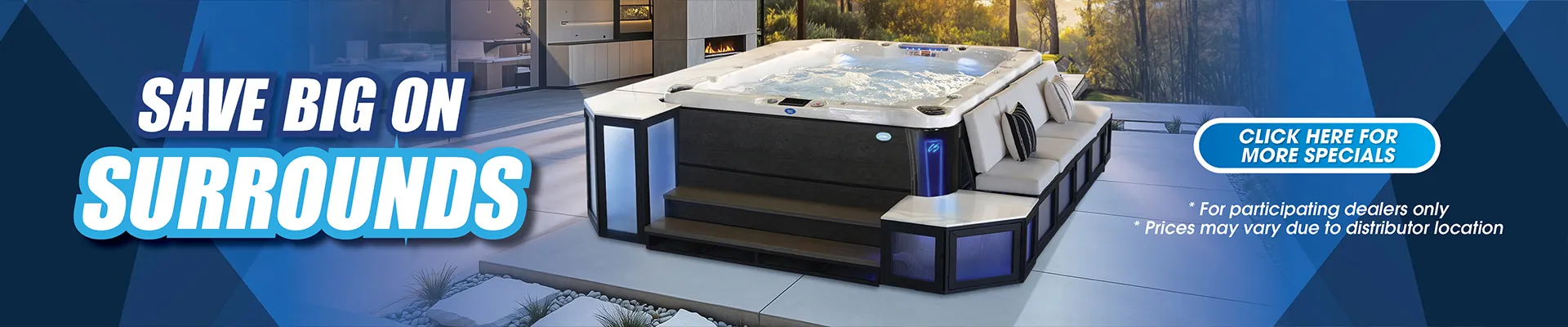 Calspas hot tub being used in a family setting - Providence